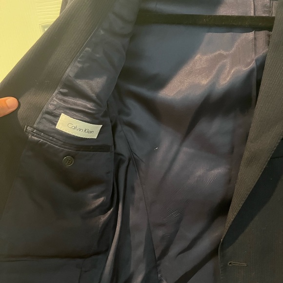 Calvin Klein Blue Sportcoat - Picture 2 of 5